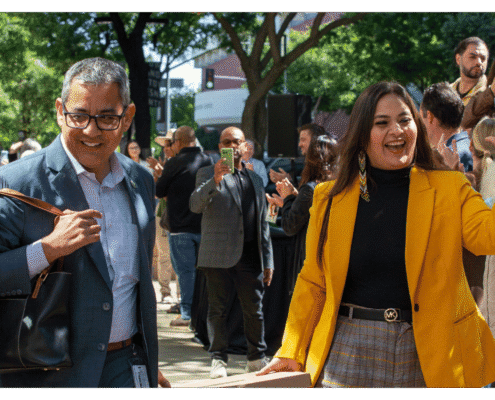 Better Roads, Safe Streets submits over 32,000 signatures to advance transportation measure Advocates walk one of fifteen boxes comprising of the 32,000 signatures collected by Better Roads, Safe Streets to advance the Better Roads, Safe Streets transportation measure