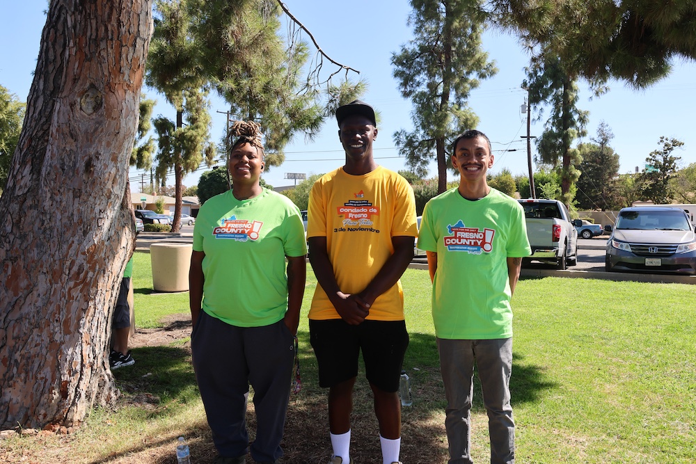 Three young Fresno County volunteers support Measure S investments in better roads, safer streets, and transportation opportunities.